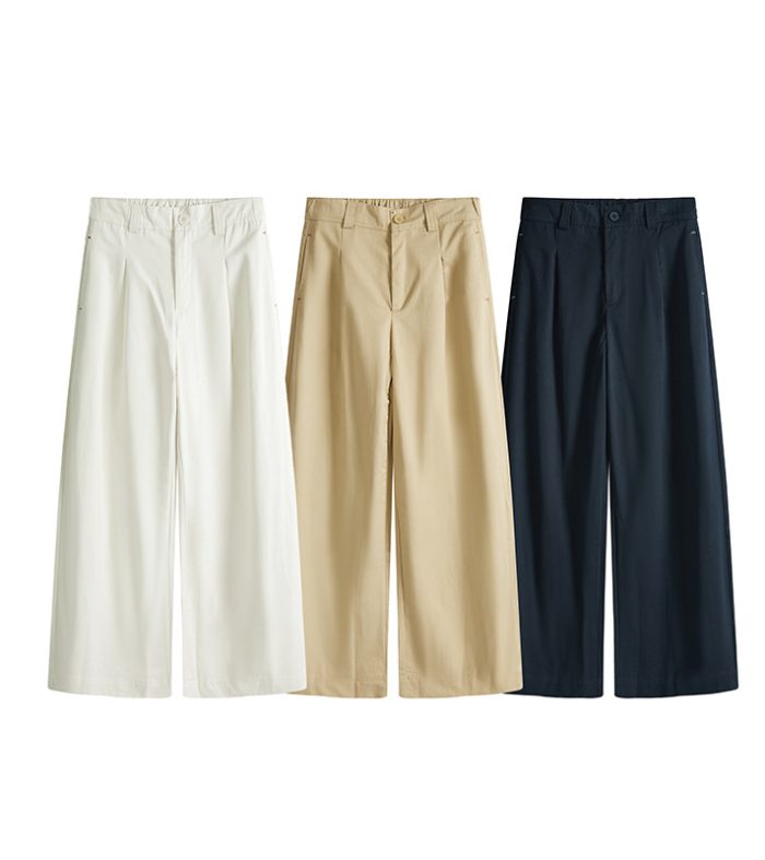 Loose wide leg pants