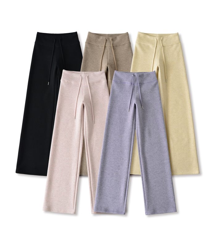 Straight leg wide leg yoga sweatpants and casual pants